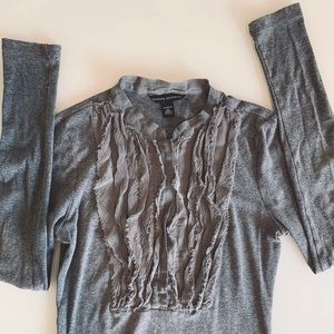 Banana Republic Gray Long Sleeve Shirt